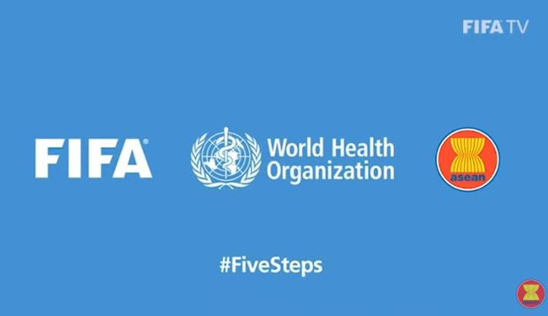 东盟与国际足联发起防控疫情的宣传活动 ảnh 1 东盟与国际足联发起防控疫情的宣传活动 ảnh 1