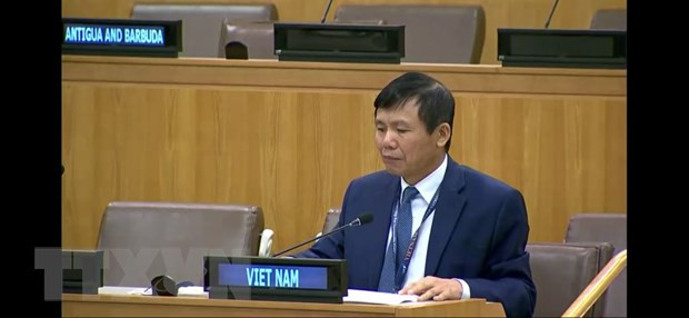 越南代表东盟呼吁加强国际合作 促进新冠疫苗普及 ảnh 1  越南代表东盟呼吁加强国际合作 促进新冠疫苗普及 ảnh 1