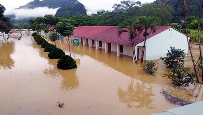 暴雨洪水袭击越南北部山区各省造成严重的损失 ảnh 1