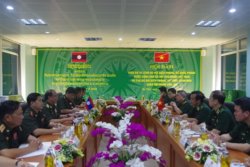 越南与老挝加强边境管控工作中的配合 ảnh 1 越南与老挝加强边境管控工作中的配合 ảnh 1