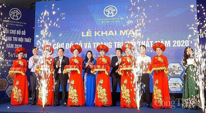 2020年河内木制品和室内装饰展览会开展 ảnh 1 2020年河内木制品和室内装饰展览会开展 ảnh 1