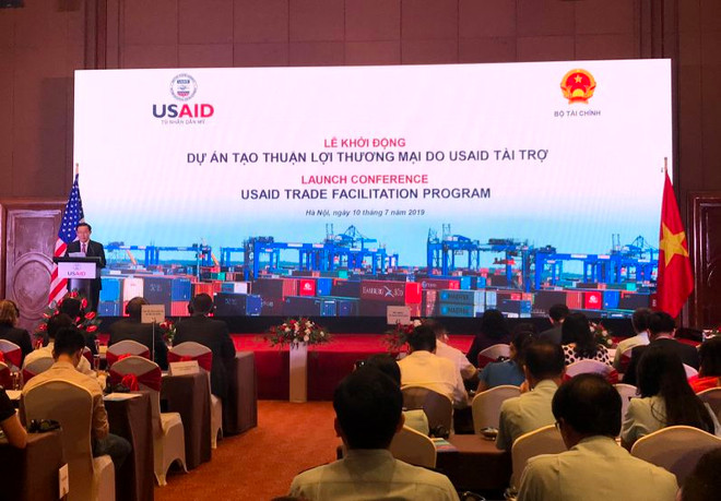 由美国资助的贸易便利化计划项目正式启动 ảnh 1