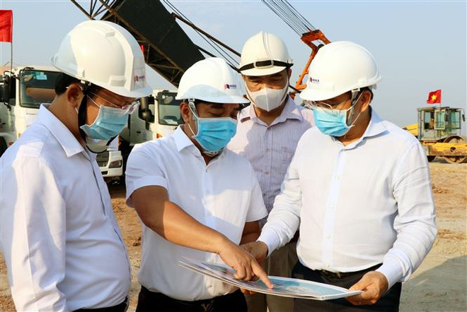 广宁省绿门1号桥建设项目动工兴建 ảnh 2 广宁省绿门1号桥建设项目动工兴建 ảnh 2