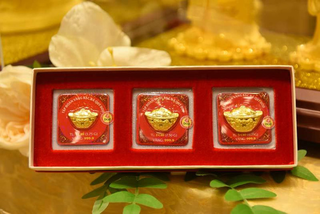 越南国内黄金价格小幅波动 ảnh 1