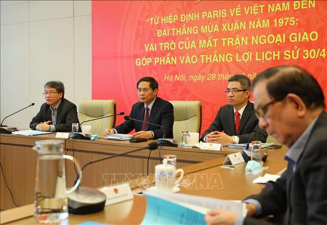 外交阵线在4·30大捷中起着重要的作用 ảnh 1 外交阵线在4·30大捷中起着重要的作用 ảnh 1