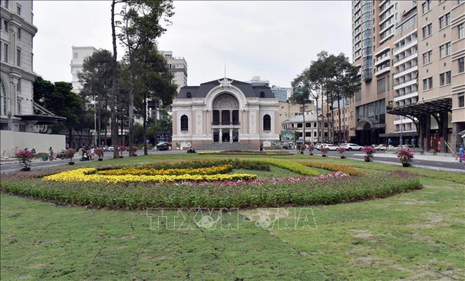 胡志明市市内地铁一号线市剧院站B1层基本竣工 ảnh 1 胡志明市市内地铁一号线市剧院站B1层基本竣工 ảnh 1