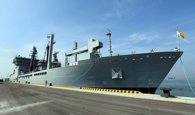 三艘印度海军舰艇访问越南岘港市 ảnh 1 三艘印度海军舰艇访问越南岘港市 ảnh 1