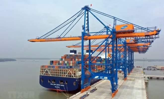 越南着力保持港口货物吞吐量增长势头 ảnh 1