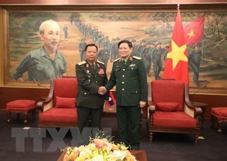 越南与老挝加强防务合作 ảnh 1 越南与老挝加强防务合作 ảnh 1