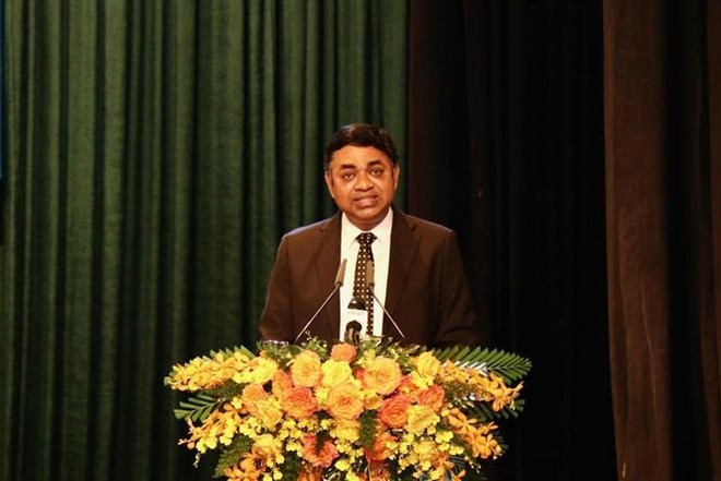 越南—印度建交50周年纪念典礼在胡志明市举行 ảnh 2 越南—印度建交50周年纪念典礼在胡志明市举行 ảnh 2