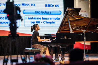 越南国家音乐学院举行全国儿童钢琴节 ảnh 1 越南国家音乐学院举行全国儿童钢琴节 ảnh 1