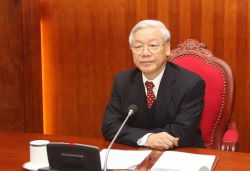 越共中央总书记阮富仲对郑春青腐败案后续处置的指导意见 ảnh 1 越共中央总书记阮富仲对郑春青腐败案后续处置的指导意见 ảnh 1