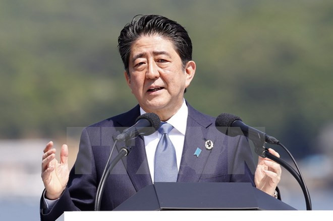日本首相安倍今日对越南进行正式访问 ảnh 1 日本首相安倍今日对越南进行正式访问 ảnh 1