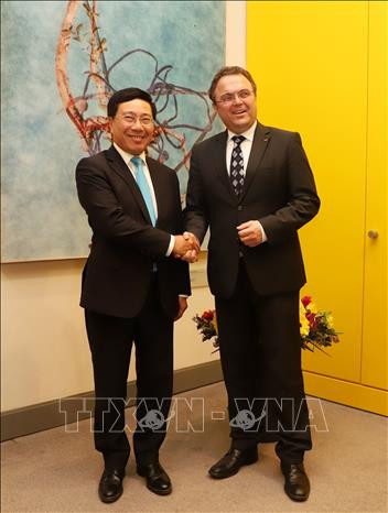 进一步加深越德战略伙伴关系 ảnh 1 进一步加深越德战略伙伴关系 ảnh 1