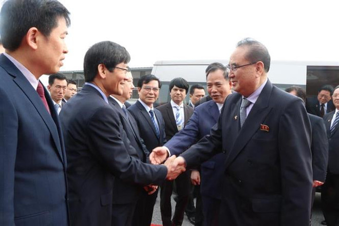 朝鲜劳动党高级代表团访问海阳省 ảnh 1 朝鲜劳动党高级代表团访问海阳省 ảnh 1
