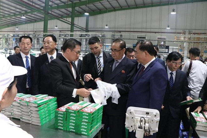 朝鲜劳动党高级代表团访问海阳省 ảnh 2 朝鲜劳动党高级代表团访问海阳省 ảnh 2