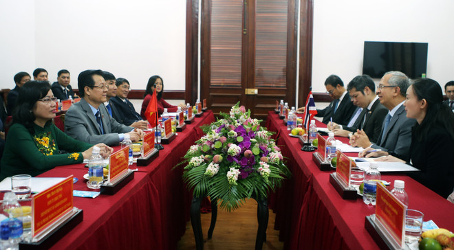 越南与泰国法院分享毒品犯罪案件审判经验 ảnh 1