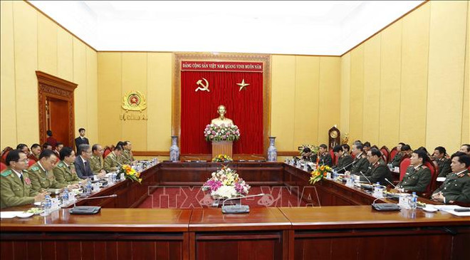 加强越老两国公安部的合作 ảnh 2