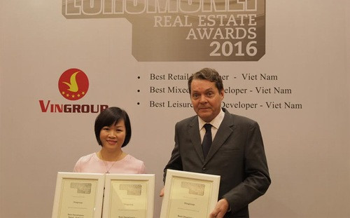 越南Vingroup集团获得《欧洲货币》杂志三大殊荣 ảnh 1 越南Vingroup集团获得《欧洲货币》杂志三大殊荣 ảnh 1