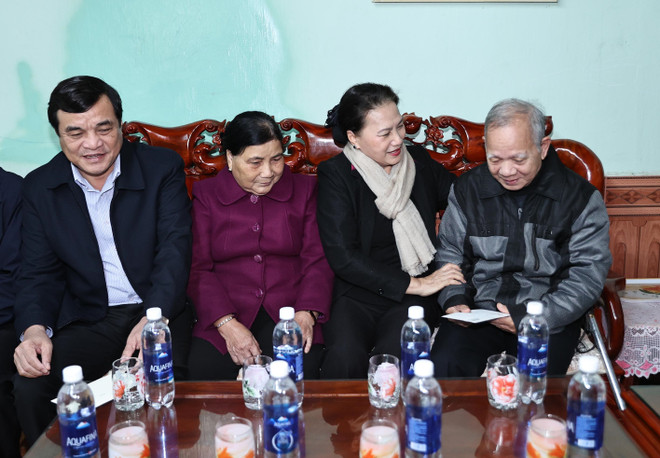 越南国会主席阮氏金银赴广南省考察调研 ảnh 3