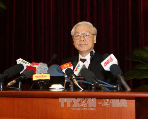 越共第十二届中央委员会第四次全体会议通过多项重要决议 ảnh 1 越共第十二届中央委员会第四次全体会议通过多项重要决议 ảnh 1