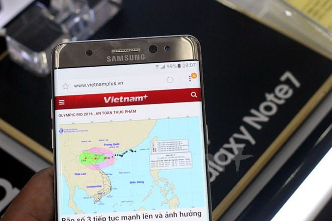 捷星太平洋航空禁止三星GalaxyNote7手机上飞机 ảnh 1 捷星太平洋航空禁止三星GalaxyNote7手机上飞机 ảnh 1