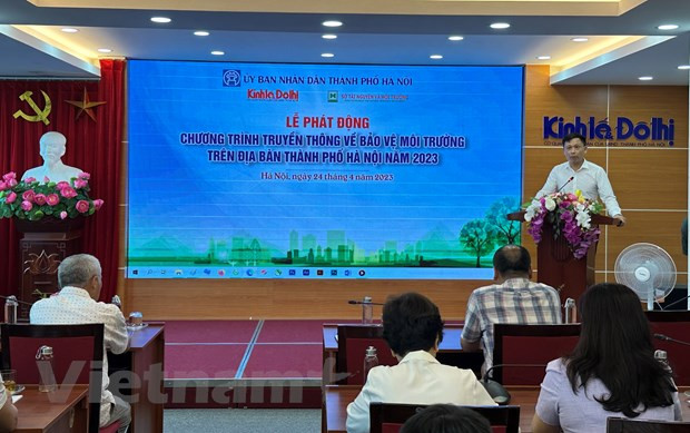 河内环保宣传计划正式启动 ảnh 1 河内环保宣传计划正式启动 ảnh 1