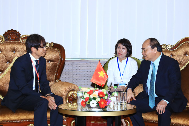 阮春福总理会见部分国家驻越使节 ảnh 4