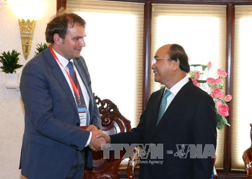 阮春福总理会见荷兰三角洲工程副高级专员赫门·波斯特 ảnh 1 阮春福总理会见荷兰三角洲工程副高级专员赫门·波斯特 ảnh 1