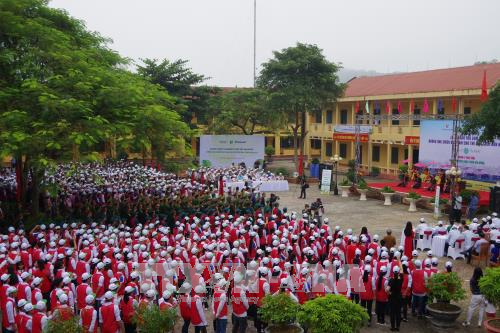 越南举行集会响应“2017年让世界更加清洁”活动 ảnh 1