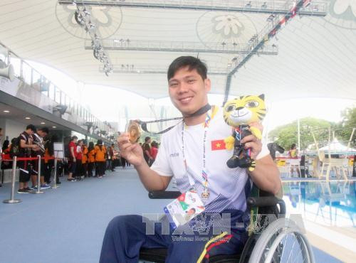 2017年东盟残疾人运动会：越南获得31枚金牌 ảnh 1
