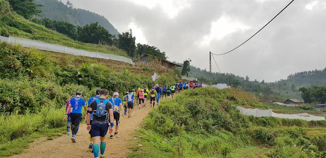 2017年越南山地马拉松比赛吸引2200名选手参赛 ảnh 1 2017年越南山地马拉松比赛吸引2200名选手参赛 ảnh 1