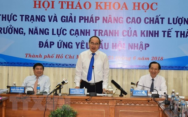 提高胡志明市经济增长和竞争力的现状与对策 ảnh 1