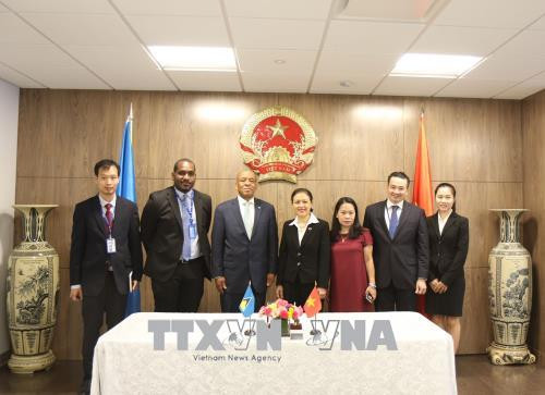 越南与圣卢西亚建立外交关系 ảnh 2  越南与圣卢西亚建立外交关系 ảnh 2