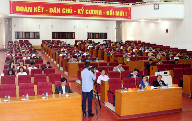 莱州省举行2018年对外信息工作培训会议 ảnh 3 莱州省举行2018年对外信息工作培训会议 ảnh 3