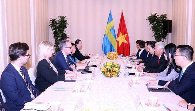 胡志明市领导:欢迎瑞典企业在数字化转型、绿色可持续发展领域对该市开展投资 ảnh 1 胡志明市领导:欢迎瑞典企业在数字化转型、绿色可持续发展领域对该市开展投资 ảnh 1