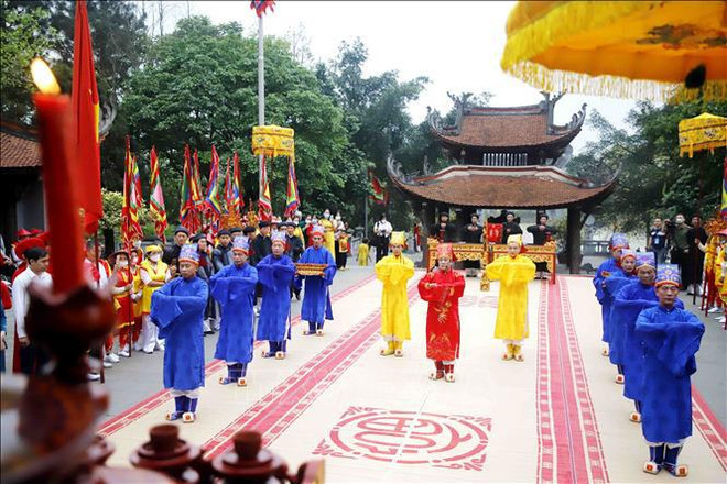 2024年雄王节和雄王庙会期间举行多项精彩的文化活动 ảnh 1 2024年雄王节和雄王庙会期间举行多项精彩的文化活动 ảnh 1
