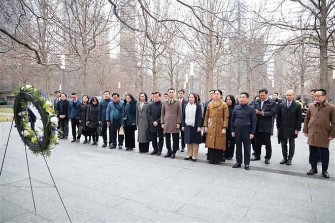 国家副主席武氏映春开始对联合国和美国进行工作访问 ảnh 2 国家副主席武氏映春开始对联合国和美国进行工作访问 ảnh 2