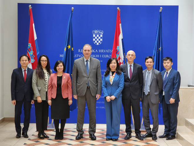 为推动越南与克罗地亚合作关系注入动力 ảnh 1 为推动越南与克罗地亚合作关系注入动力 ảnh 1