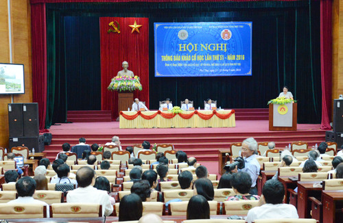 2016年第51届考古学报告会议在富寿省举行 ảnh 1 2016年第51届考古学报告会议在富寿省举行 ảnh 1