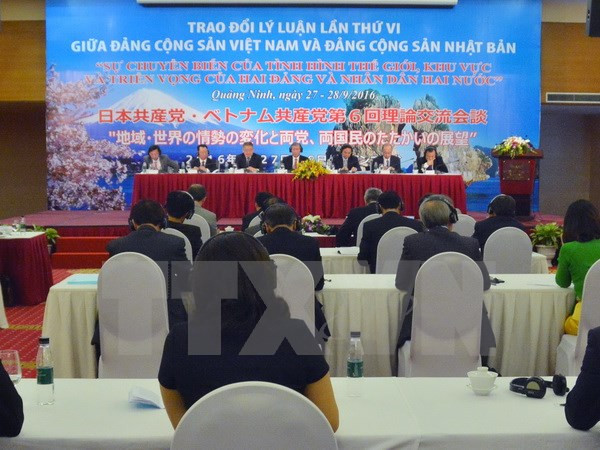越日两国共产党召开第六次理论交流会议 ảnh 1