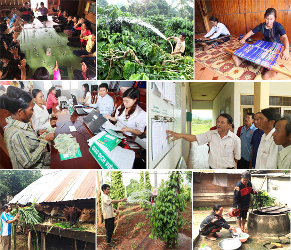 贷款优惠政策促使越南西原地区贫困率降低 ảnh 1