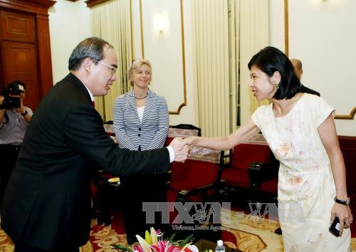 阮善仁同志会见加拿大驻越南大使平·基特尼克尼 ảnh 1 阮善仁同志会见加拿大驻越南大使平·基特尼克尼 ảnh 1