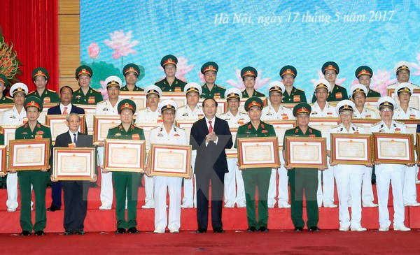 陈大光出席国防部举行的科技领域胡志明奖颁奖仪式 ảnh 1