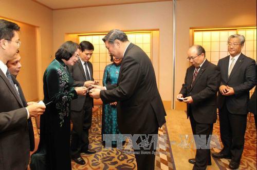 国家副主席邓氏玉盛在日本福冈县开展的系列活动 ảnh 2