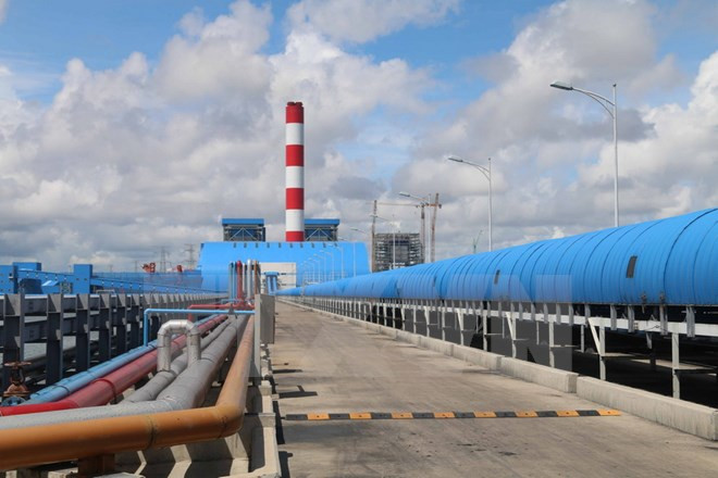 胡志明市市委书记阮善仁视察沿海电力中心环境保护工作 ảnh 1 胡志明市市委书记阮善仁视察沿海电力中心环境保护工作 ảnh 1