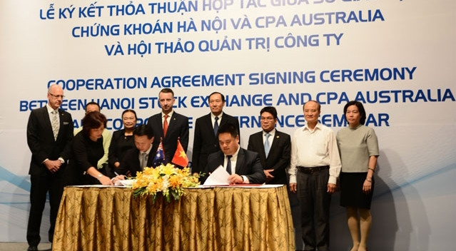 河内证券交易所与澳洲会计师公会加强合作 ảnh 1 河内证券交易所与澳洲会计师公会加强合作 ảnh 1