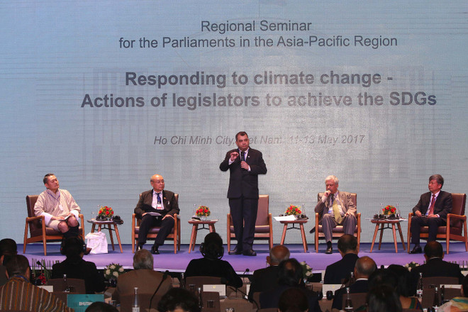 各国议会联盟亚太地区应对气候变化的专题会议在胡志明市开幕 ảnh 3 各国议会联盟亚太地区应对气候变化的专题会议在胡志明市开幕 ảnh 3