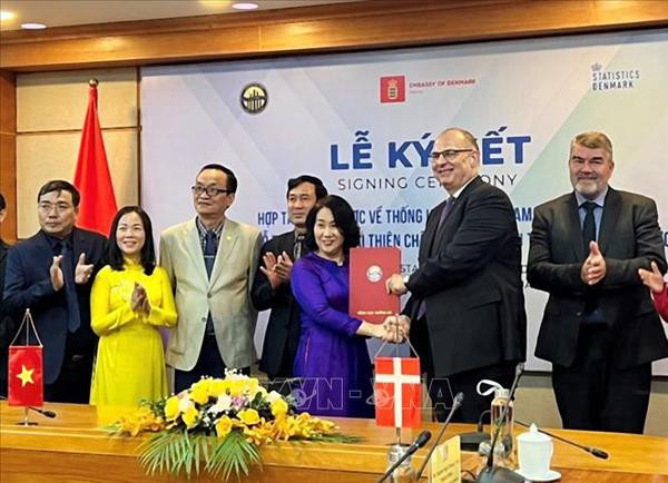 丹麦为越南提高统计数据质量资助100万美元 ảnh 1