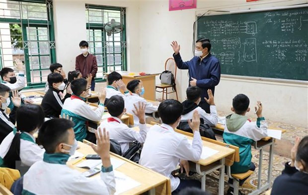 河内市高中学生将于12月返校上课 ảnh 1